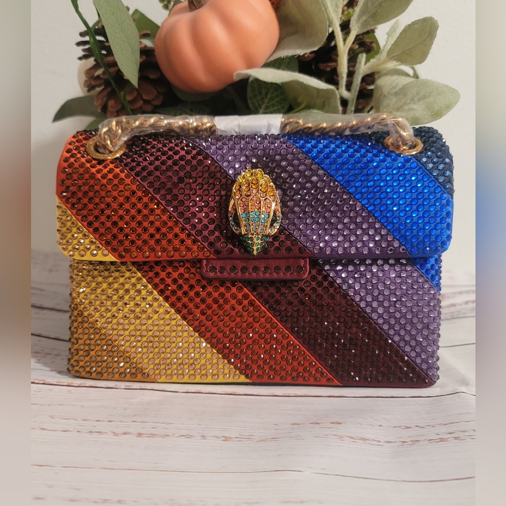 KURT GEIGER LONDONMINI CRYSTAL KENSINGTON BAG